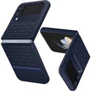 Etui i futerały do telefonów - Spigen Etui Caseology Parallax do Samsung Galaxy Z Flip 4 Granatowy - miniaturka - grafika 1