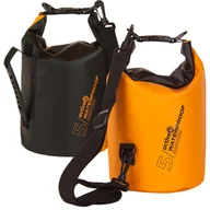Plecaki worki - Torba wodoszczelna Activeu Drybag PRO, wodoodporny worek żeglarski, turystyczny, na jacht, kajak, kemping, 5l, pomarańczowo-czarny - miniaturka - grafika 1