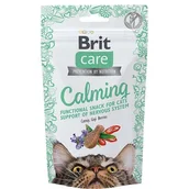 Przysmaki dla kotów - BRIT Brit Care Cat Snack Calming Wsparcie Układu Nerwowego Przysmak Dla Kota 50 g - miniaturka - grafika 1