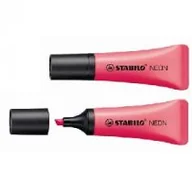 Cienkopisy - Schwan Stabilo Textmarker STABILO Neon - różowy 72/56 TX83SS - miniaturka - grafika 1