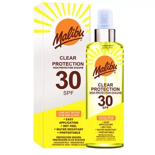 MALIBU Clear Protection SPF30 preparat do opalania ciała 250 ml unisex - Balsamy i kremy do opalania - miniaturka - grafika 1