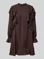 Sukienki - Sukienka o długości do kolan z mieszanki wiskozy model ‘LIZZI’ - miniaturka - grafika 1