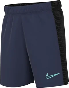 NIKE Academy23-DX5476 szorty Midnight Navy/czarny/Hyper Turq 128 - Spodenki damskie - miniaturka - grafika 1