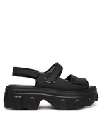 Sandały damskie - Melissa Sandały Melissa Ella Move Ad 36150 Czarny - miniaturka - grafika 1