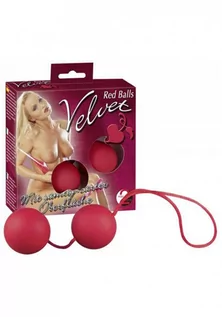 Kulki gejszy - boss of toys Kulki-Velvet Red Balls - grafika 1