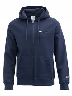BLUZA męska CHAMPION granatowa 220260-KK001 z kapturem bawełniana M - Bluzy męskie - miniaturka - grafika 1