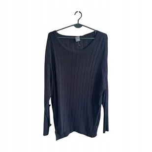 Sweter Damski Czarny Rozmiar XL *Ichi* - Swetry damskie - miniaturka - grafika 1