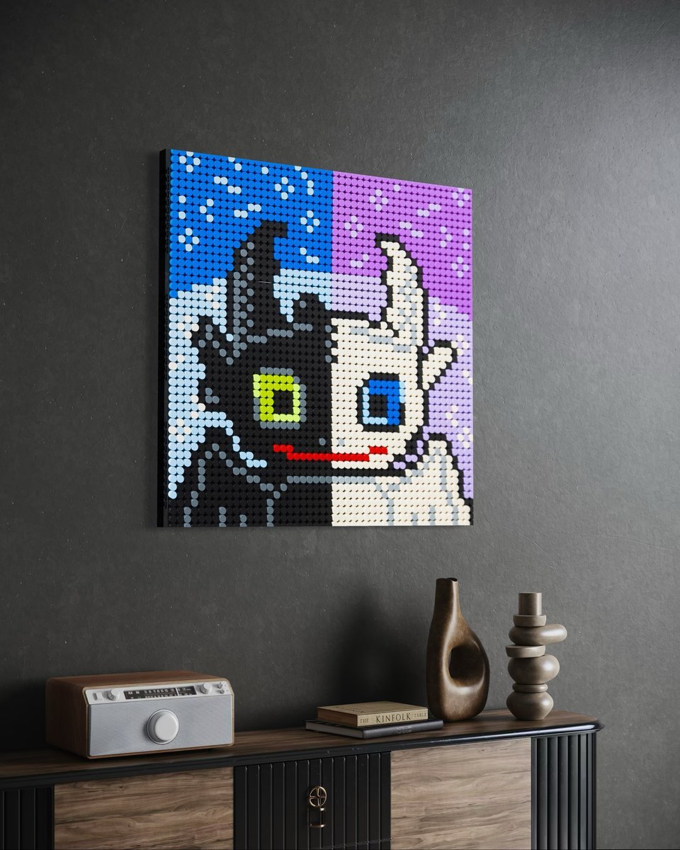 Szczerbatek Klocki Jak Wytresować Smoka Obraz