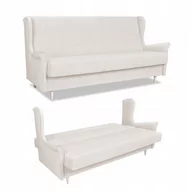 Sofy i kanapy - Kanapa sofa Uszak ARI rozkładana wersalka spania łóżko Family meble beżowa - miniaturka - grafika 1