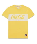Koszulki i topy damskie - T -SHIRT ŻÓŁTY COCA COLA TOMMY HILFIGER r. M - miniaturka - grafika 1