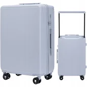 Walizki - WINGS Walizka ŚREDNIA ABS PAKOWNA TWARDA na 4 kółkach XL PODRÓŻ BAGAŻ LATO - miniaturka - grafika 1