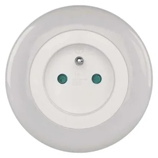 Emos P3320 Lampka nocna LED do gniazdka 230 V z czujnikiem - Lampy stojące - miniaturka - grafika 1