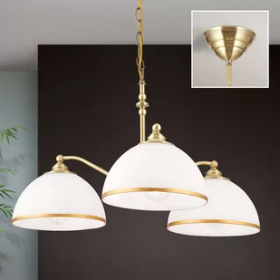 Żyrandol Old Lamp zawieszenie łańcuchowe, 3-pkt. - Lampy sufitowe - miniaturka - grafika 2