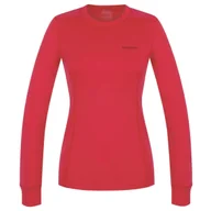 Bluzy sportowe damskie - Bluza damska Husky Aron L (2024) Rozmiar: XL / Kolor: różowy - miniaturka - grafika 1