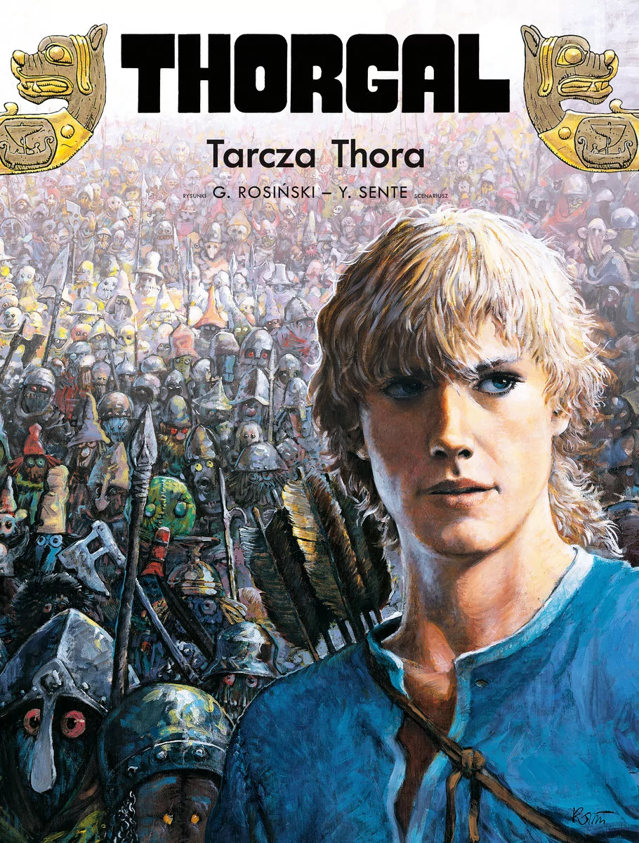 Tarcza Thora Thorgal Tom 31 Grzegorz Rosiński,yves Sente