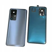 Pozostałe akcesoria do telefonów - do XIAOMI 12T 5G / 12T PRO KLAPKA BATERII POKRYWA TYŁ + SZYBKA KAMERY BLACK - miniaturka - grafika 1