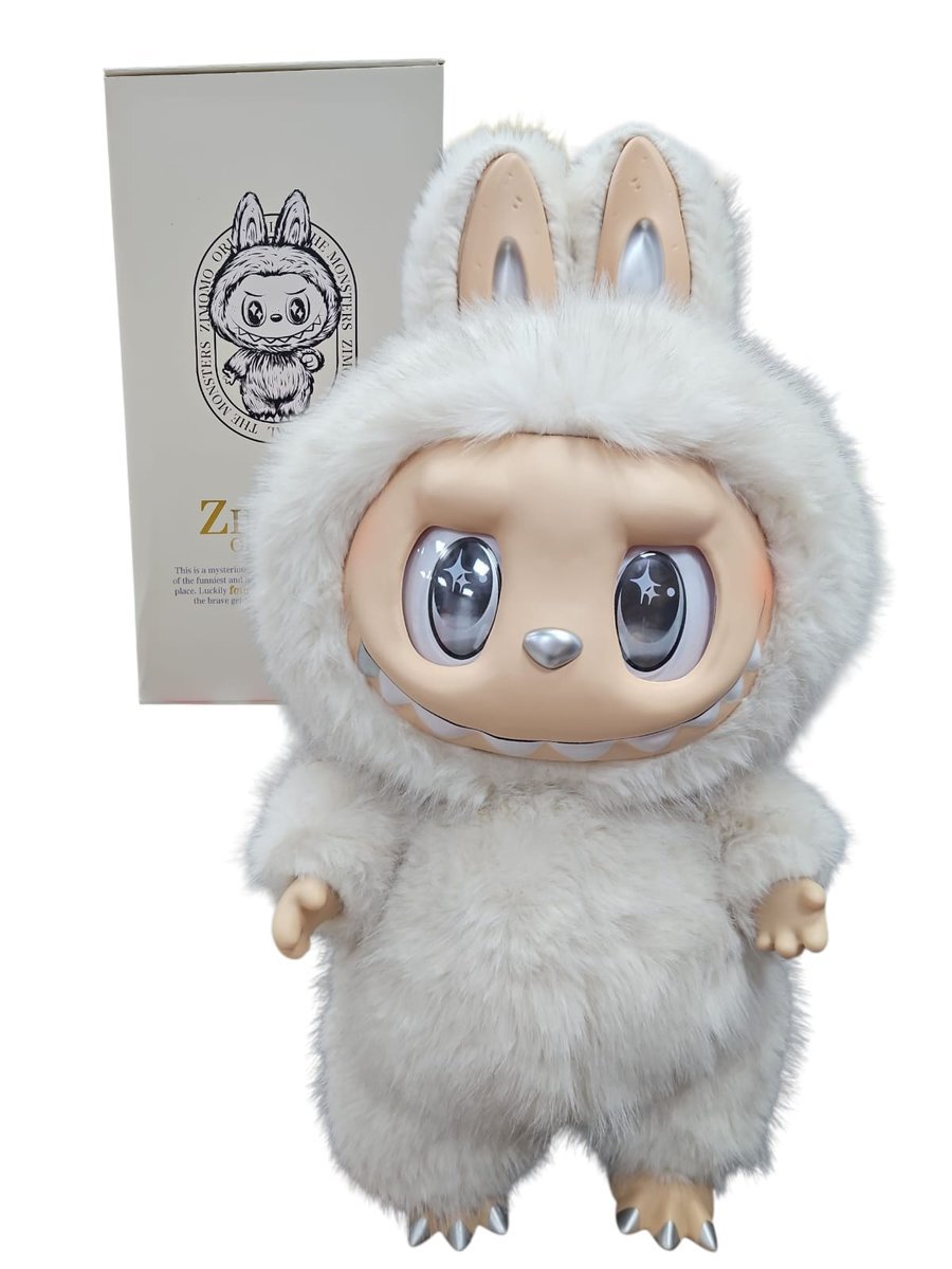 Maskotka Pluszowa biała 65 cm - Przyjemność Przytulania