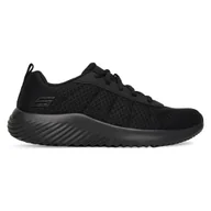 Buty dla chłopców - Skechers BOUNDER 403745L BBK Czarny - miniaturka - grafika 1
