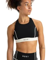 Biustonosze - Roxy Biustonosz BOLD MOVES 2.0 SPORT BRA Młode Kobiety Czarny XXL - miniaturka - grafika 1