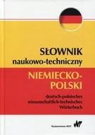 Książki do nauki języka niemieckiego - Słownik naukowo-techniczny niemiecko-polski - Małgorzata Sokołowska, Anna Bender, Krzysztof Żak - miniaturka - grafika 1