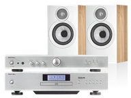 Zestawy stereo - Rotel A10 MKII (srebrny) + CD11 Tribute + 607 S3 (dąb) - miniaturka - grafika 1