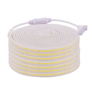 Taśma Led Cob 230V 12W Bezpunktowa Biała Neutralna - Taśmy LED - miniaturka - grafika 1