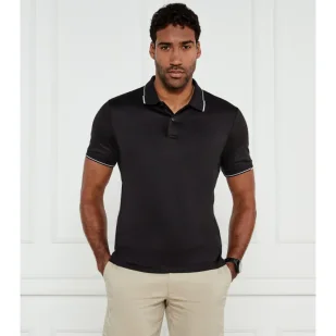 Calvin Klein Polo Slim Fit - Koszule męskie - miniaturka - grafika 1
