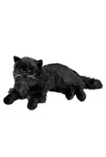 Maskotki i pluszaki - Kot Perski leżący czarny 36cm - miniaturka - grafika 1