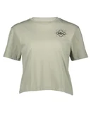 Koszulki i topy damskie - Jack Wolfskin Koszulka w kolorze khaki - miniaturka - grafika 1