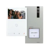 Wideodomofony - Comelit Zestaw wideodomofonowy QUADRA MINI WIFI VIP - 8561V - miniaturka - grafika 1
