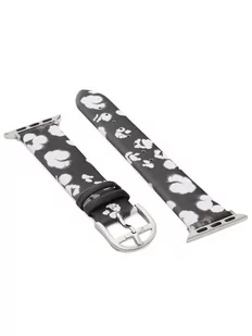 Ted Baker Wymienny pasek do zegarka Apple Watch BKS38F101B0 Czarny - Akcesoria do smartwatchy - miniaturka - grafika 1