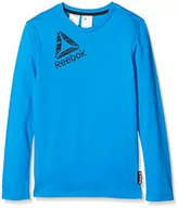 Koszulki męskie - Reebok bq5140 koszulka męska XS niebieska (riskbl) - miniaturka - grafika 1