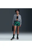 Spodnie i spodenki dla chłopców - Spodenki dla dużych dzieci (dziewcząt) 8cm Dri-FIT Nike Pro - Zieleń - miniaturka - grafika 1