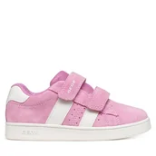 Buty dla dziewczynek - Sneakersy Geox J Eclyper Girl J45LRA 022BC C8241 D Różowy - miniaturka - grafika 1