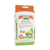 Chusteczki nawilżane - Aleva Naturalns, Chusteczki bambusowe do smoczka, 30 szt. - miniaturka - grafika 1