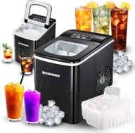 Kostkarki do lodu - Kostkarka do wytwarzania lodu 120W Heckermann HZB-12/B Ekspresowy lód - miniaturka - grafika 1