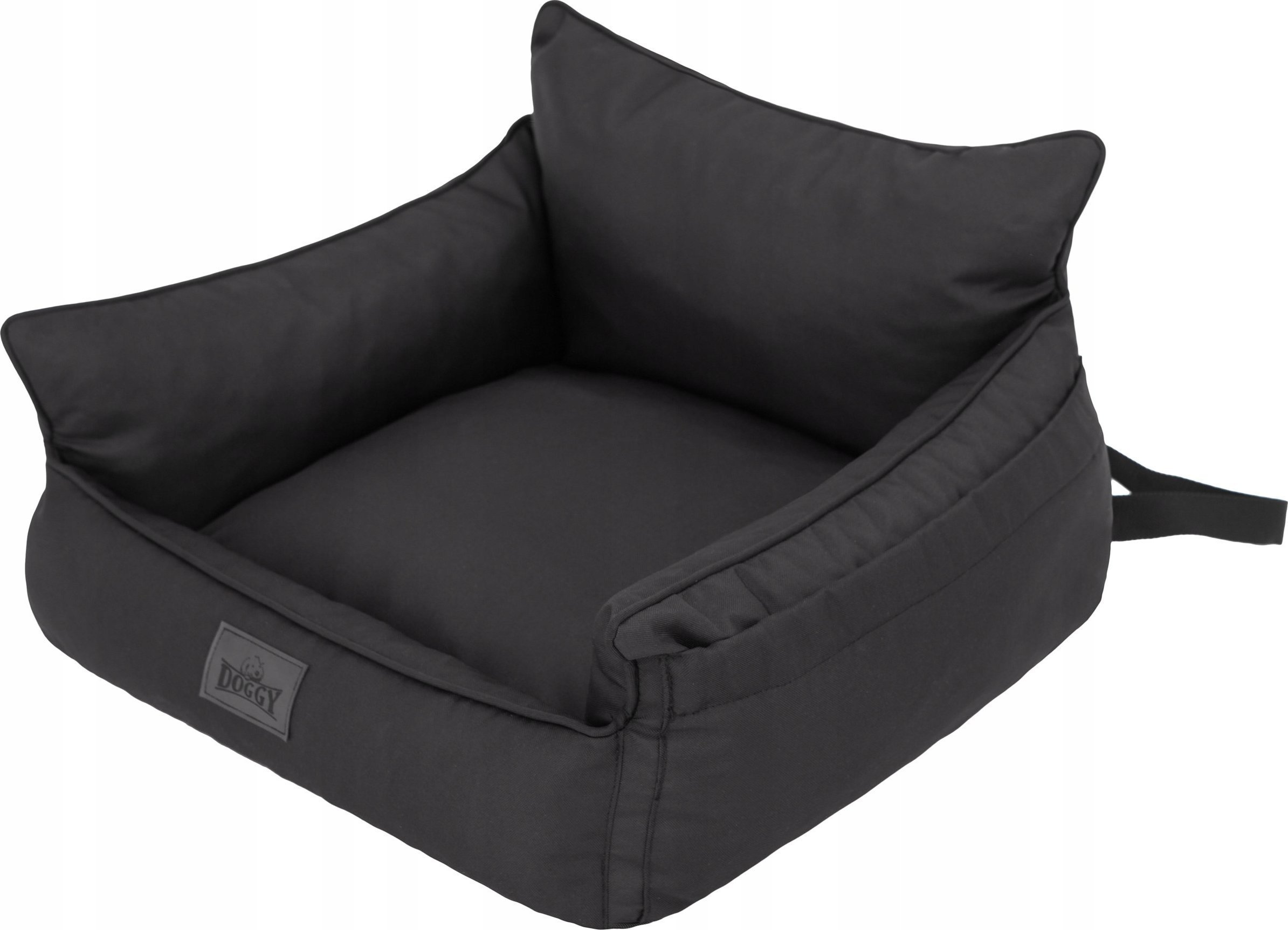DOGGY FOTELIK BEE OXFORD CZARNY