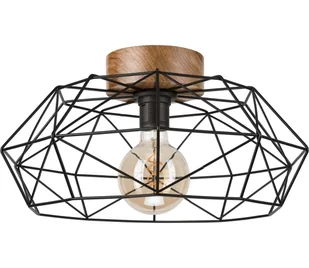 Brilagi - Lampa sufitowa WOODY BASKET 1xE27/60W/230V dąb - Lampy sufitowe - miniaturka - grafika 1