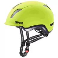 Kaski rowerowe - UVEX City 9 Kask rowerowy, neon yellow 53-57cm 2020 Kaski miejskie i trekkingowe S4109710215 - miniaturka - grafika 1