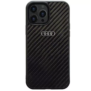 Audi Carbon Fiber iPhone 14 Pro Max 6.7" czarny/black hardcase AU-TPUPCIP14PM-R8/D2-BK - Etui i futerały do telefonów - miniaturka - grafika 4