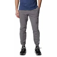 Spodnie narciarskie - Spodnie treningowe męskie Columbia Csc Logo Fleece II - miniaturka - grafika 1