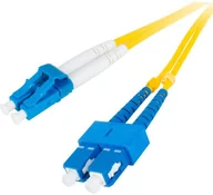 Kable światłowodowe - Patchcord Światłowodowy Getfort Sm Sc/Upc-Lc/Upc Duplex 5M - miniaturka - grafika 1