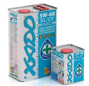 Xado Atomic Oil 5W40 Sl/Cf City 5L - Oleje silnikowe - miniaturka - grafika 1