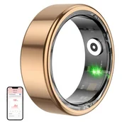 Smartband - Colmi R02 20.3MM 11 Smart Ring Złoty - miniaturka - grafika 1