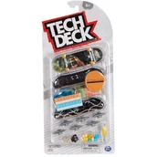 Samochody i pojazdy dla dzieci - Zestaw kolorowe deskorolki fingerboard 4-pak do złożenia Maxallure Tech Deck - miniaturka - grafika 1