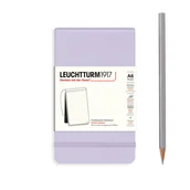 Notesy i bloczki - Notatnik Reporterski Leuchtturm1917 Pocket A6 Kropki Lilac - miniaturka - grafika 1
