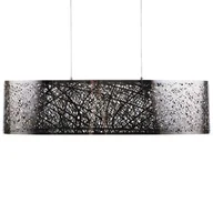 Lampy sufitowe - Beliani Lampa wisząca Lampa wisząca metalowa srebrna SEVESO 82710 - miniaturka - grafika 1