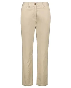 GANT Damskie spodnie slim chinos klasyczne, Dry Sand, standardowe, Dry Sand, 42W - Spodnie damskie - miniaturka - grafika 1