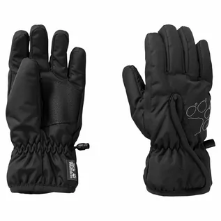 Rękawiczki dla dzieci - Rękawiczki dziecięce Jack Wolfskin EASY ENTRY GLOVE K black - 152 - grafika 1