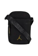 Torby męskie - Jordan Torba na ramię Airborne - Czarno-złota elegancja z logo - miniaturka - grafika 1